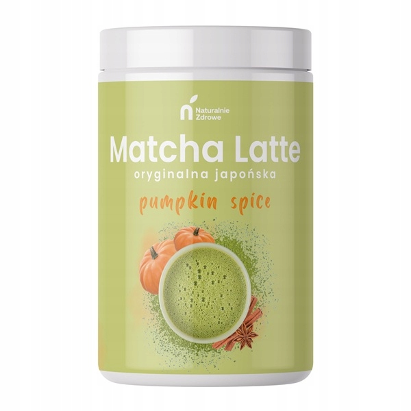 MatchaJaponskaLatteShakePumpkinSpiceBezDodatkuCukruPremium390g belsilt Matcha latte gėrimas be pridėtinio cukraus 390 g