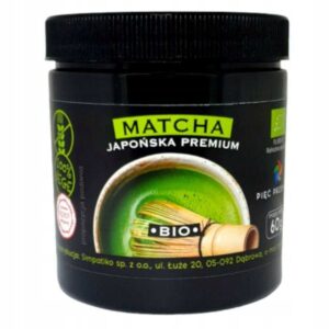 Japoniška matcha arbata premium bio 60 g aukštos kokybės matcha