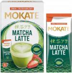 Mokate Matcha latte gėrimas braškių 6 vnt