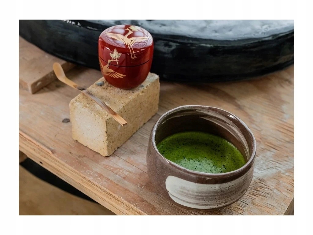 MatchaSignaturePremiumherbatajaponskaShizuokaOkumidoriKakegawa100gKrajpochodzeniaJaponia belsilt Japoniška matcha arbata premium ir Shizuoka 100 g namų ritualui
