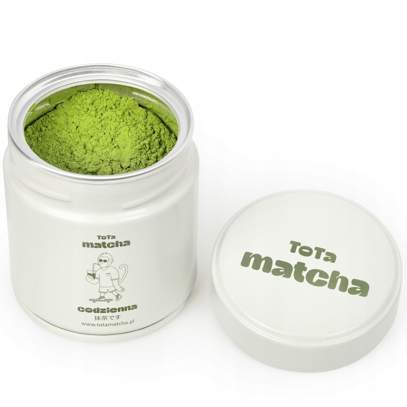 Matchacodzienna30gsproszkowanazielonaherbataNaturalnaEnergiaToTa belsilt Japoniška matcha arbata ToTa 30 g kasdienis skonis ir kokybė