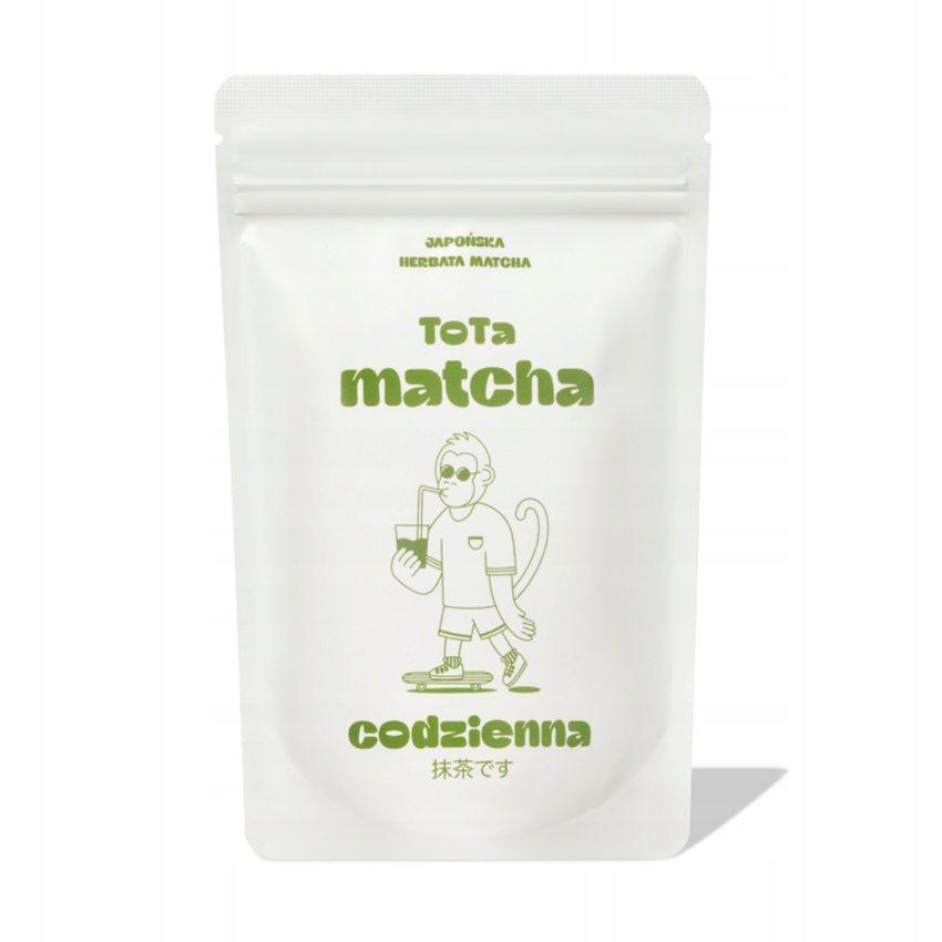 Matchacodzienna50gsproszkowanazielonaherbataNaturalnaEnergiaToTa belsilt Japoniška matcha arbata kasdienė ToTa 50 g