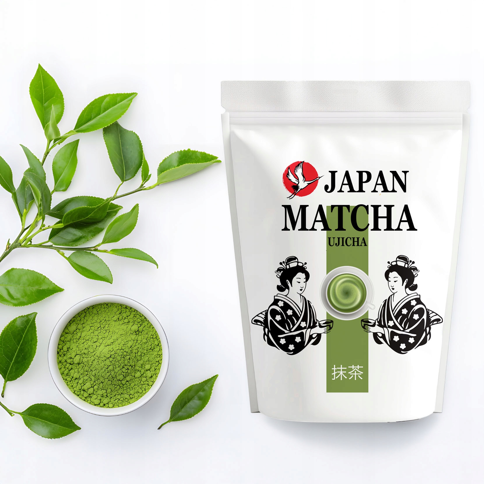 Matchajaponska100gzielonaherbataUJICHAPremiumEANGTIN5902273245520 belsilt