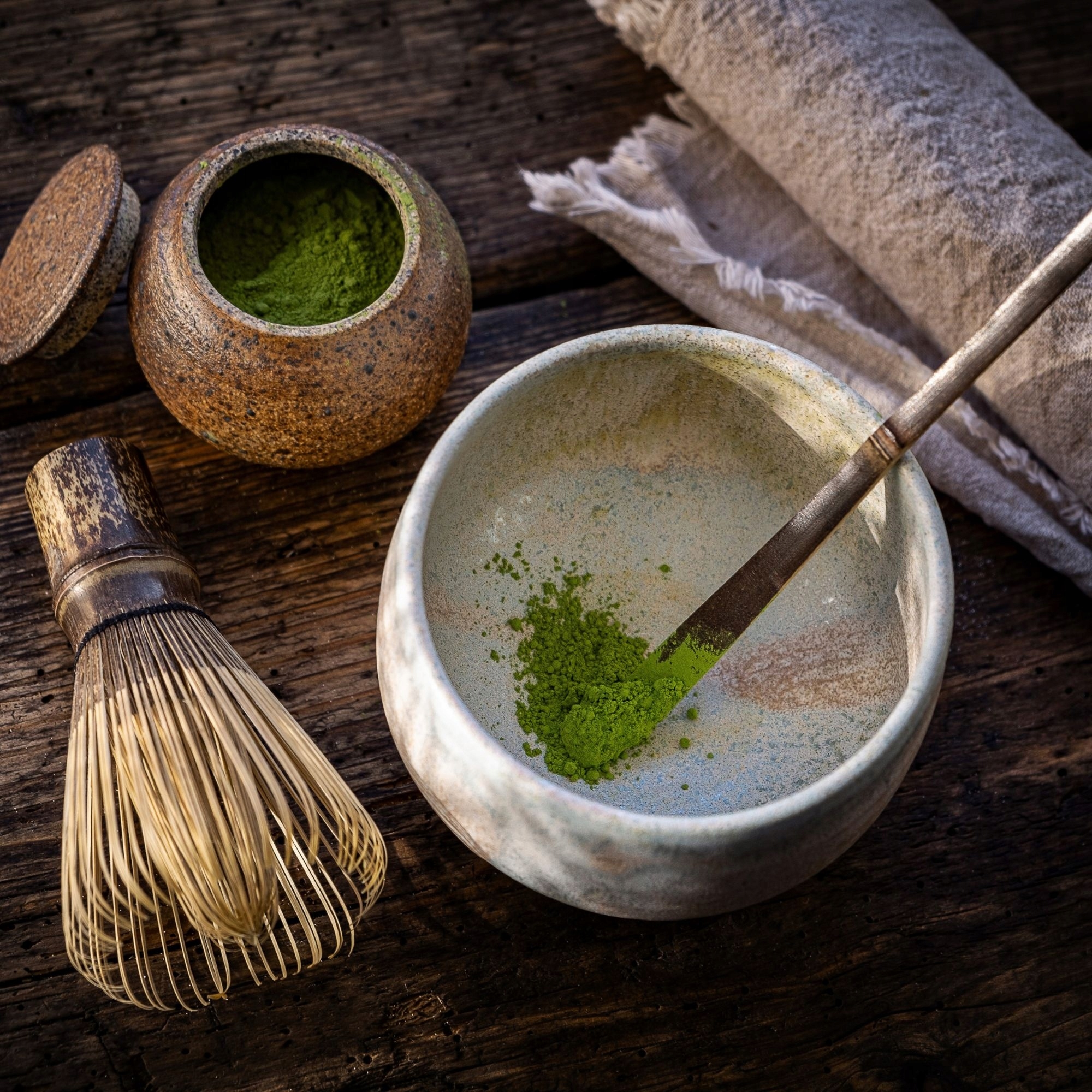 Matchajaponska100gzielonaherbataUJICHAPremiumWaga100g belsilt