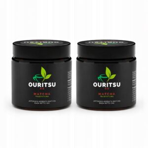 Japoniška matcha arbata tradicinė ir lattei 60 g pakuotė