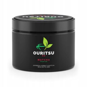 MatchajaponskazielonanaturalnaherbatawproszkudolattePremium100g belsilt Japoniška matcha arbata premium ir lattei 100 g internetu