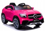 MercedesGLCCoupe4x4AutonaakumulatorEVASKORAAkumulatorlitowojonowy belsilt Mercedes Glc Coupe4x4 elektrinis automobilis vaikams EVA eko odos sėdynė ličio jonų akumuliatorius