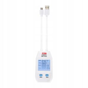 Matuoklis USB UT658Dual matavimas srovės, įtampos czasu
