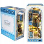 MiniaturowyDomekBookNookMorskaBryzaZestawKreatywnyWakcjeMorzeLED belsilt