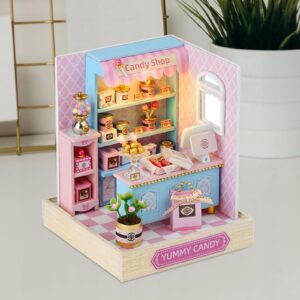 Miniatiūrinis lėlių namelis DIY rinkinys 115 cm x 9 cm