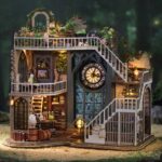 Book Nook Sala wielkiej magii DIY rinkinys su LED apšvietimu
