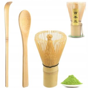 Bambukinė matcha šluotelė chasen namų ritualui