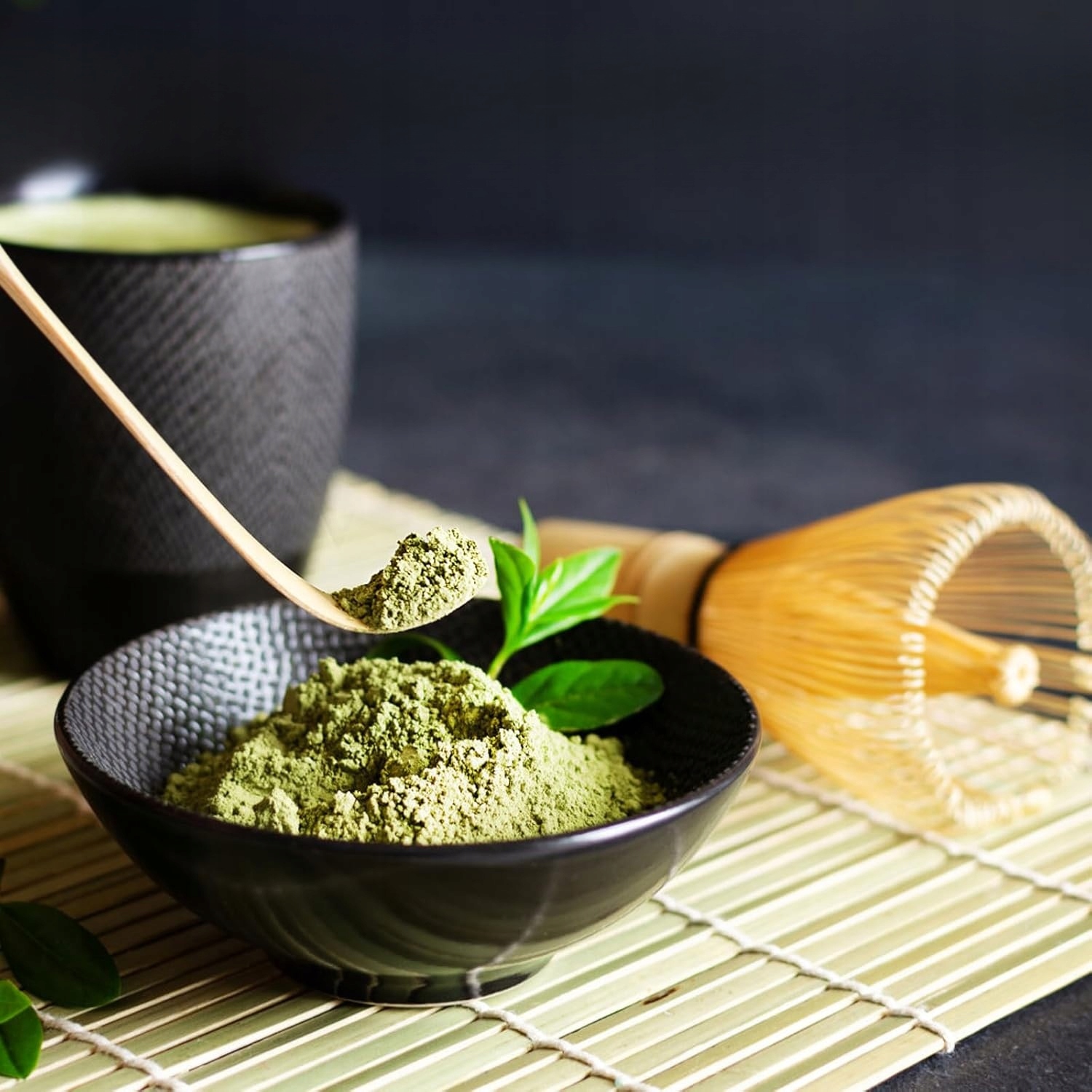 MiotelkachasenbambusowadoherbatymatchachashakulyzeczkaEANGTIN6976546294651 belsilt Bambukinė matcha šluotelė chasen namų ritualui