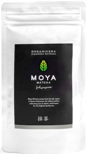MoyaMatchaherbatamatchaLuksusowa250gKodproducentaMoyaMatchaLuksusowa250g belsilt Japoniška matcha arbata Moya Matcha 250 g prabangi žalioji arbata