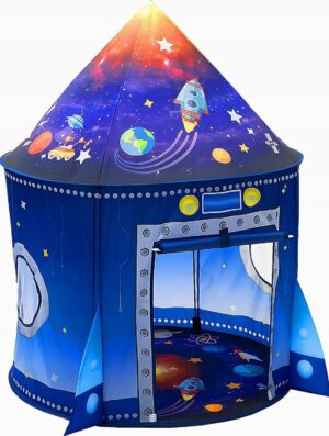 Vaikų žaidimų palapinė raketos dizaino