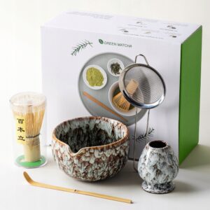 Nekit Dovanų matcha rinkinys su chashaku šaukšteliu