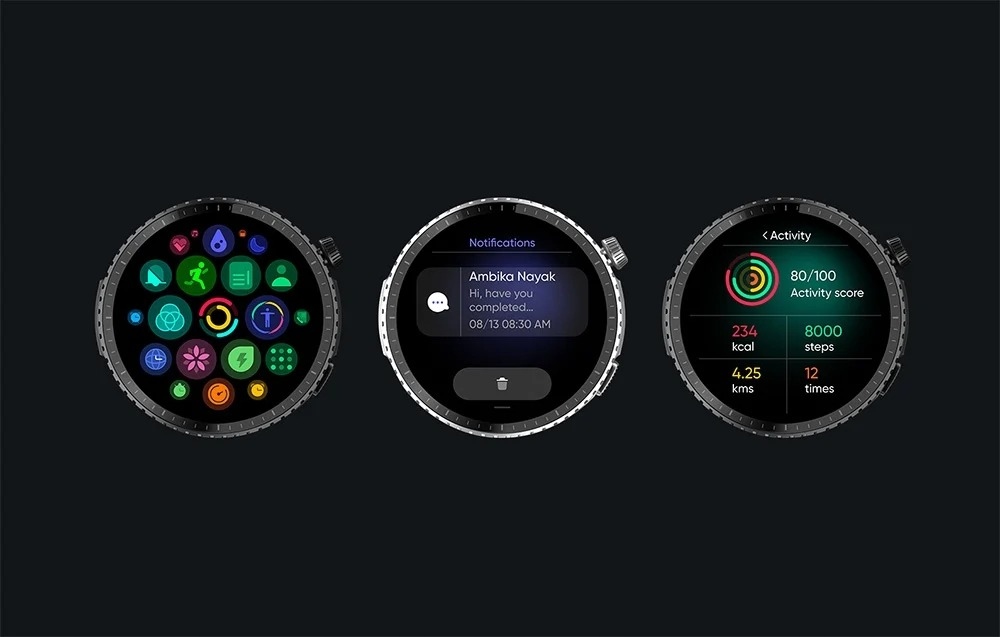 NoiseOriginSmartwatchPomiarTetnaMonitorSnu3ATMBluetooth53SzaryStanopakowaniaoryginalne belsilt Noise Origin išmanusis laikrodis pulso matavimas miego stebėjimas 3 ATM Bluetooth 53 pilkas
