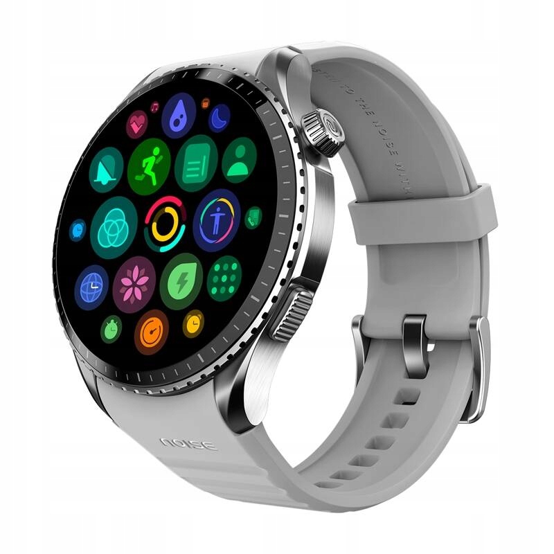 NoiseOriginSmartwatchPomiarTetnaMonitorSnu3ATMBluetooth53Szary belsilt Noise Origin išmanusis laikrodis pulso matavimas miego stebėjimas 3 ATM Bluetooth 53 pilkas