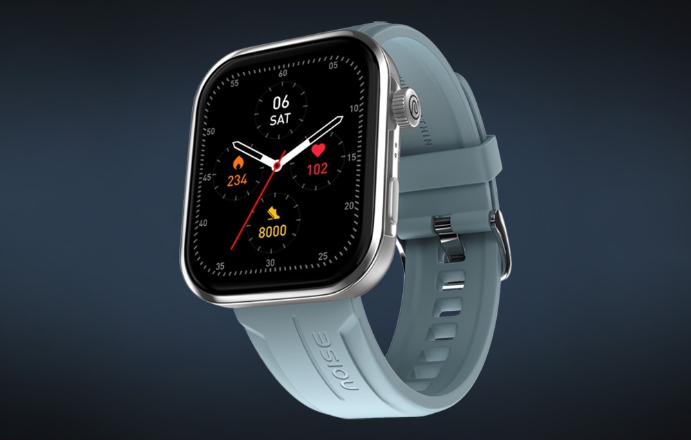NoisePro5MaxSmartwatchMonitorSnuStresuPomiarTetnaBluetooth53Modelinny belsilt Noise Pro 5 Max išmanusis laikrodis miego ir streso stebėjimas pulso matavimas Bluetooth 53