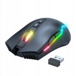 ONIKUMA CW905 belaidė optinė RGB žaidimų pelė 5 lygių DPI