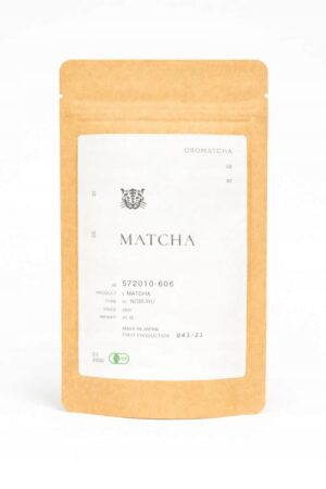 OROMATCHAHerbataMatchaJaponskaNOBURUPremiumLepszaKoncentracja30G belsilt Japoniška matcha arbata premium Oromatcha 30 g aukštos kokybės