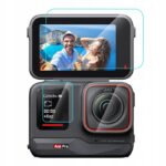 Apsauga Hartowana 3W1 PULUZ skirta INSTA360 Ace Pro  Ochrona objektyvo