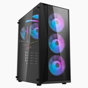 Kompiuterio korpusas darkFlash DK352 Plus Atx Midi Tower ARGB