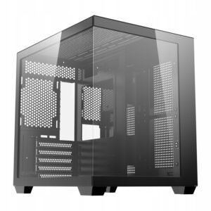 Kompiuterio korpusas darkFlash B275 juoda mini m ATX Akwarium