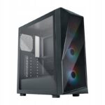 Kompiuterio korpusas Cooler Master Cmp 520 Midi Tower juodas ARGB