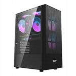 Kompiuterio korpusas darkFlash A290 juoda Midi tower ARGB