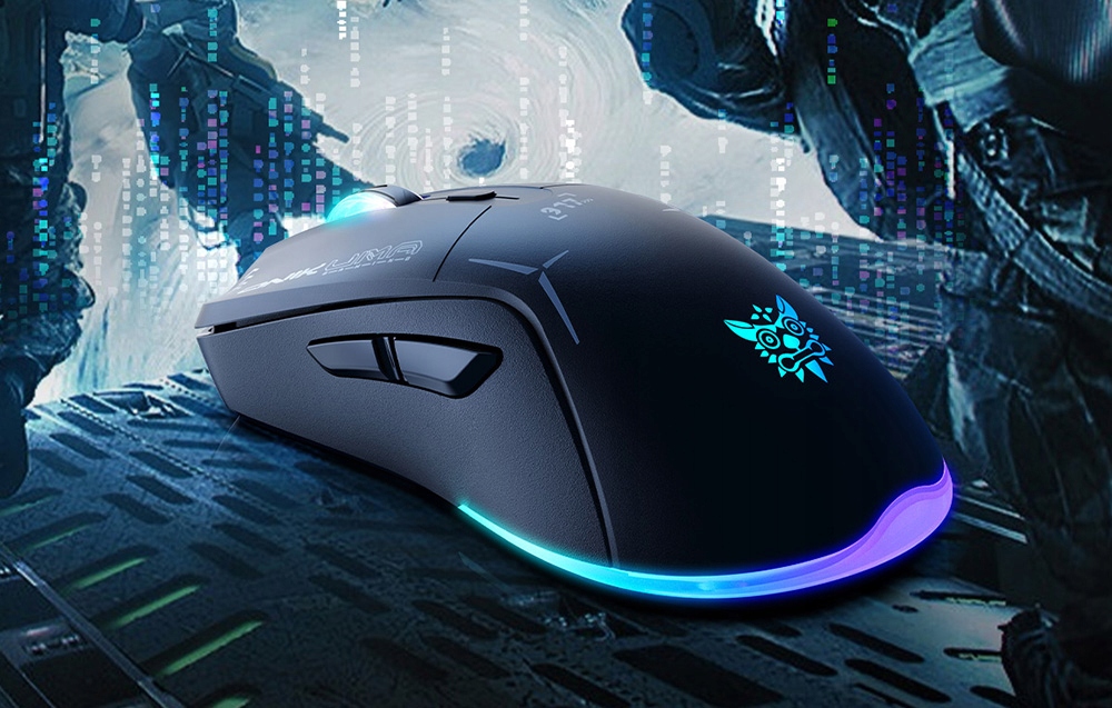 OnikumaCW917BezprzewodowaMyszGamingowaOptycznaPodsweitlenieRGBProducentOnikuma belsilt ONIKUMA CW917 belaidė optinė RGB žaidimų pelė