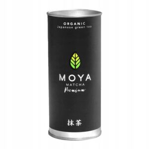 OrganicznaherbatamatchaklasyceremonialnejMoyaMatchaPremium30g belsilt Japoniška premium matcha arbata Moya Matcha 30 g ekologiška