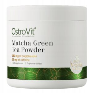 Japoniška matcha arbata Ostrovit 100 g universalūs milteliai