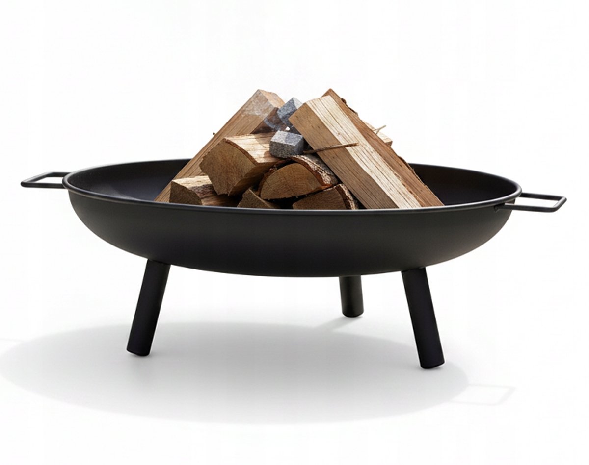 PALENISKOOGRODOWE58CMSTALOWEOGRODOWEOGNISKOGRILLKOCIOLKARUSZTDUZEEANGTIN5904107192598 belsilt Sodo laužavietė 58 cm plieninė su grotelėmis patogiam laužui