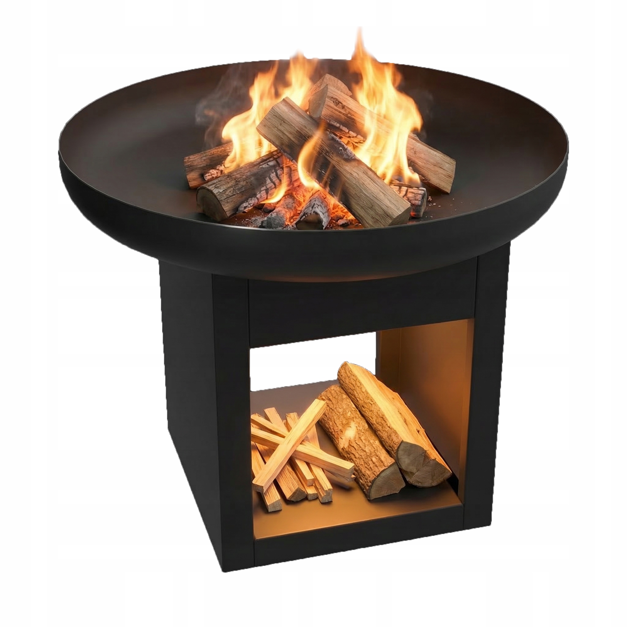 PALENISKOOGRODOWEKRATKICRATER60cmSTALOWESOLIDNEWNEKANADREWNOWagaproduktuzopakowaniemjednostkowym1274kg belsilt Sodo laužavietė 60 cm plieninė modelis 130 patogiam laužui