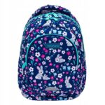 Mokyklinė kuprinė AstraBag 3 skyriai atspari drėgmei modelis AB330 matmenys 39 x 28 x 15 cm