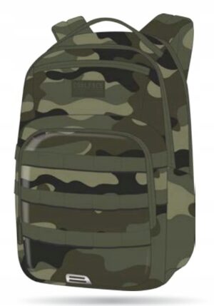 Mokyklinė kuprinė paaugliui CoolPack maskuojamo rašto 27 l modelis ARMY 27L