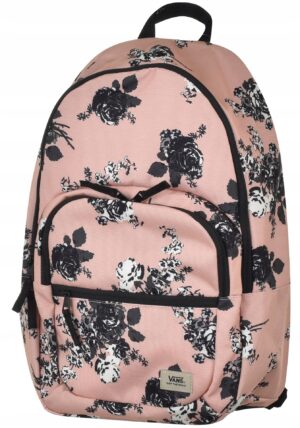 Mokyklinė kuprinė Vans gėlių rašto 1 skyrius A4 formatui modelis VN0A4B8B1O71