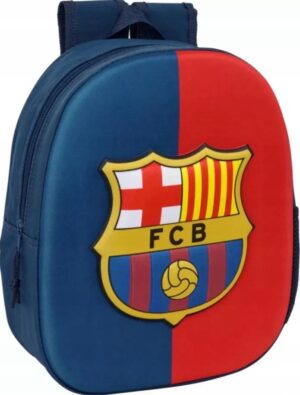 Mokyklinė kuprinė pirmokui FC Barcelona futbolo A4 formatui