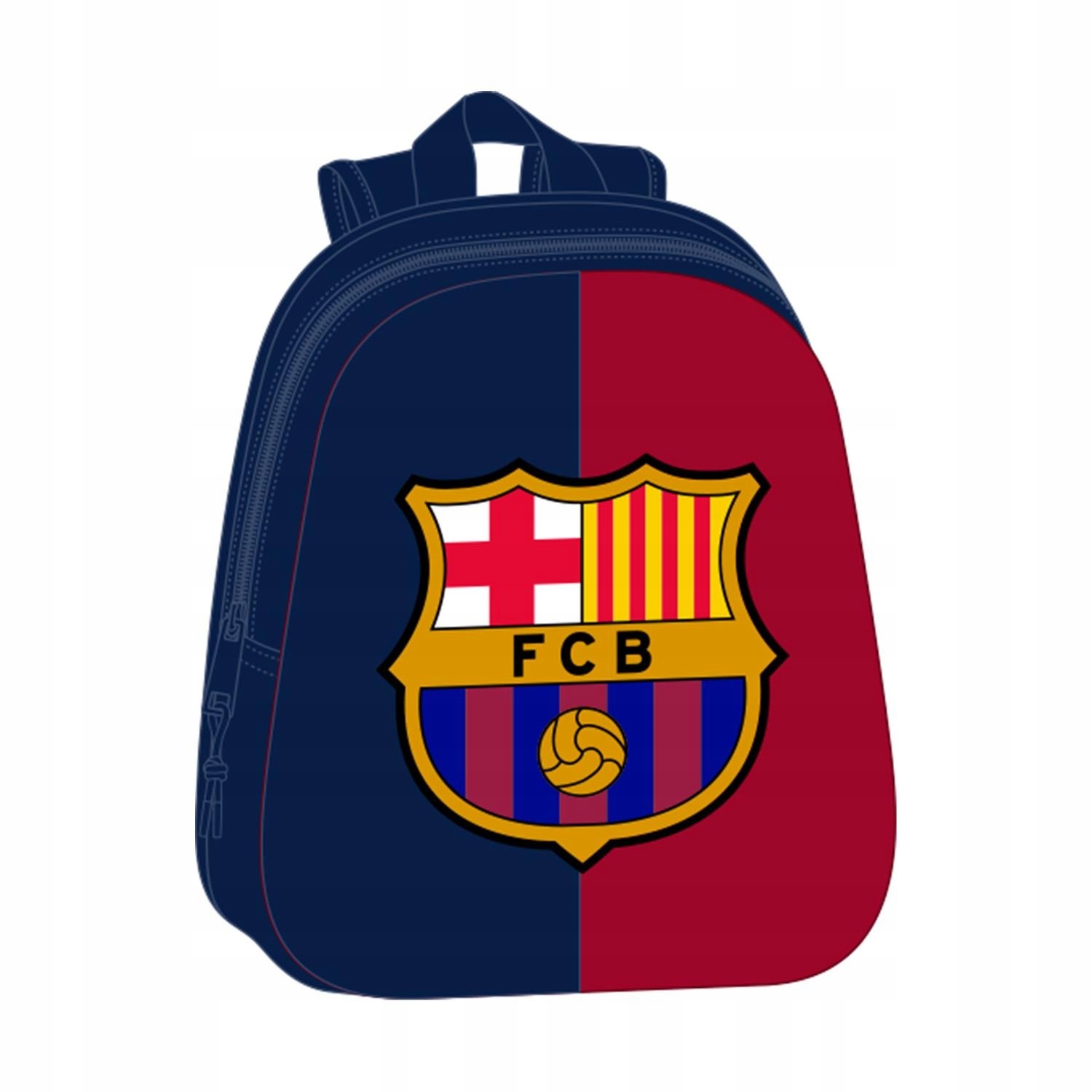 PLECAKprzedszkolnywycieczkowyszkolnyFCBarcelonaOficjalnaLicencjaWielkoscduzamieszczacaA4 belsilt Mokyklinė kuprinė pirmokui FC Barcelona futbolo A4 formatui