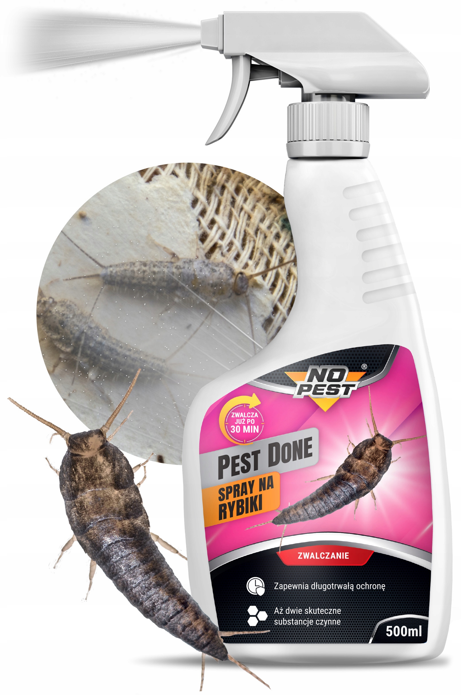 PREPARATSRODEKSPRAYTRUTKAZELNARYBIKICUKROWESREBRZYKIZESTAW2W1Zawierabaterienie belsilt No Pest 2 viename rinkinys nuo sidabrinių žuvelių purškalas ir gelis