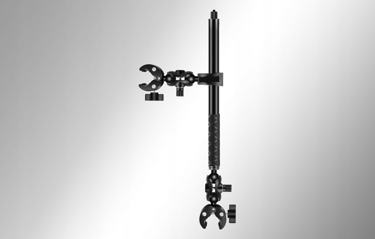 PULUZPU496BZestawmocowanzInvisibleselfiestick150cmdlaInsta360Kodproducenta5906168438615 belsilt PULUZ PU496B tvirtinimų rinkinys su nematoma 150 cm asmenukių lazda Insta360 kameroms