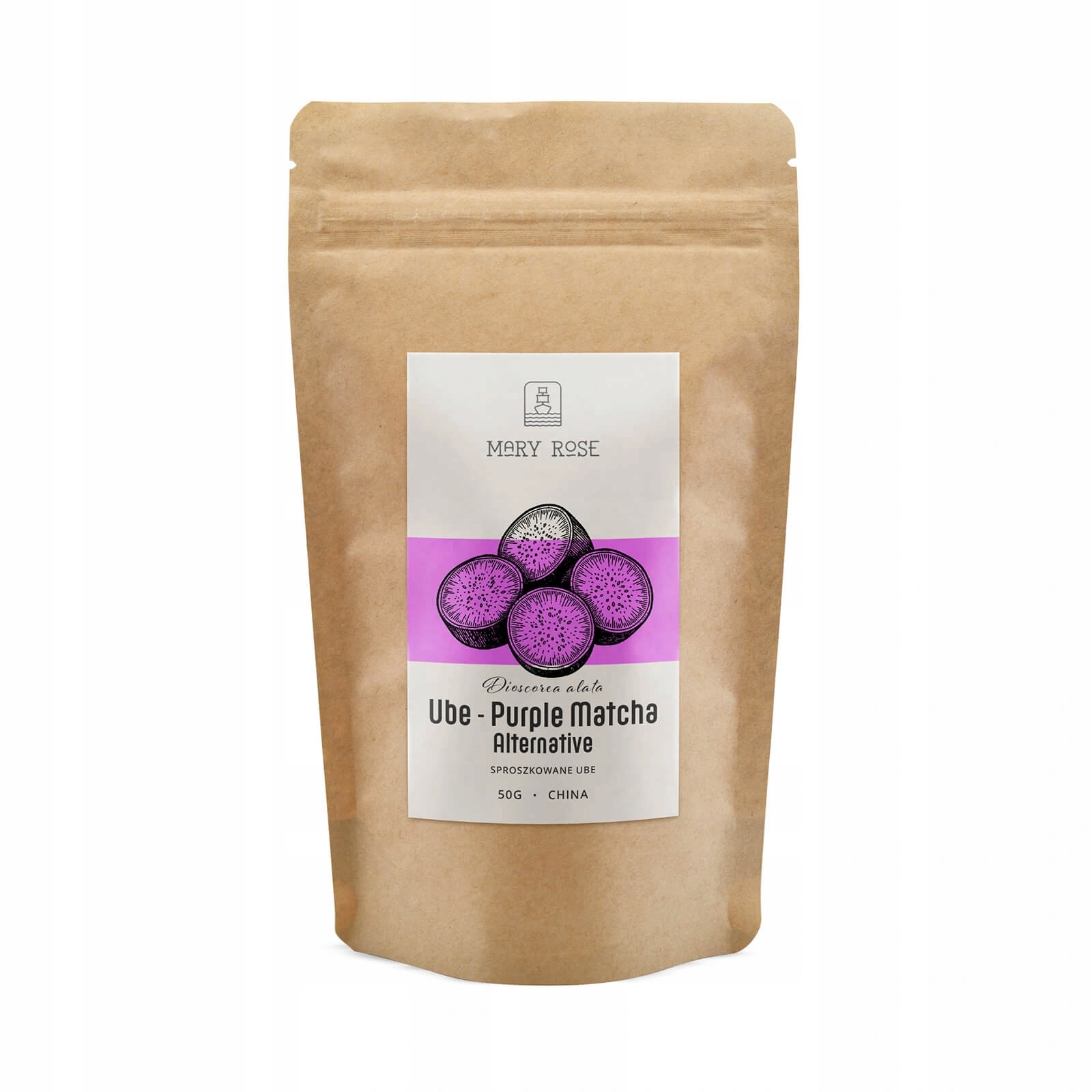 PURPLEMATCHAAlternativeMaryRoseUbewproszku50gSproszkowaneKodproducenta14295 belsilt Mary Rose violetinis matcha arbata milteliais 50 g internetu