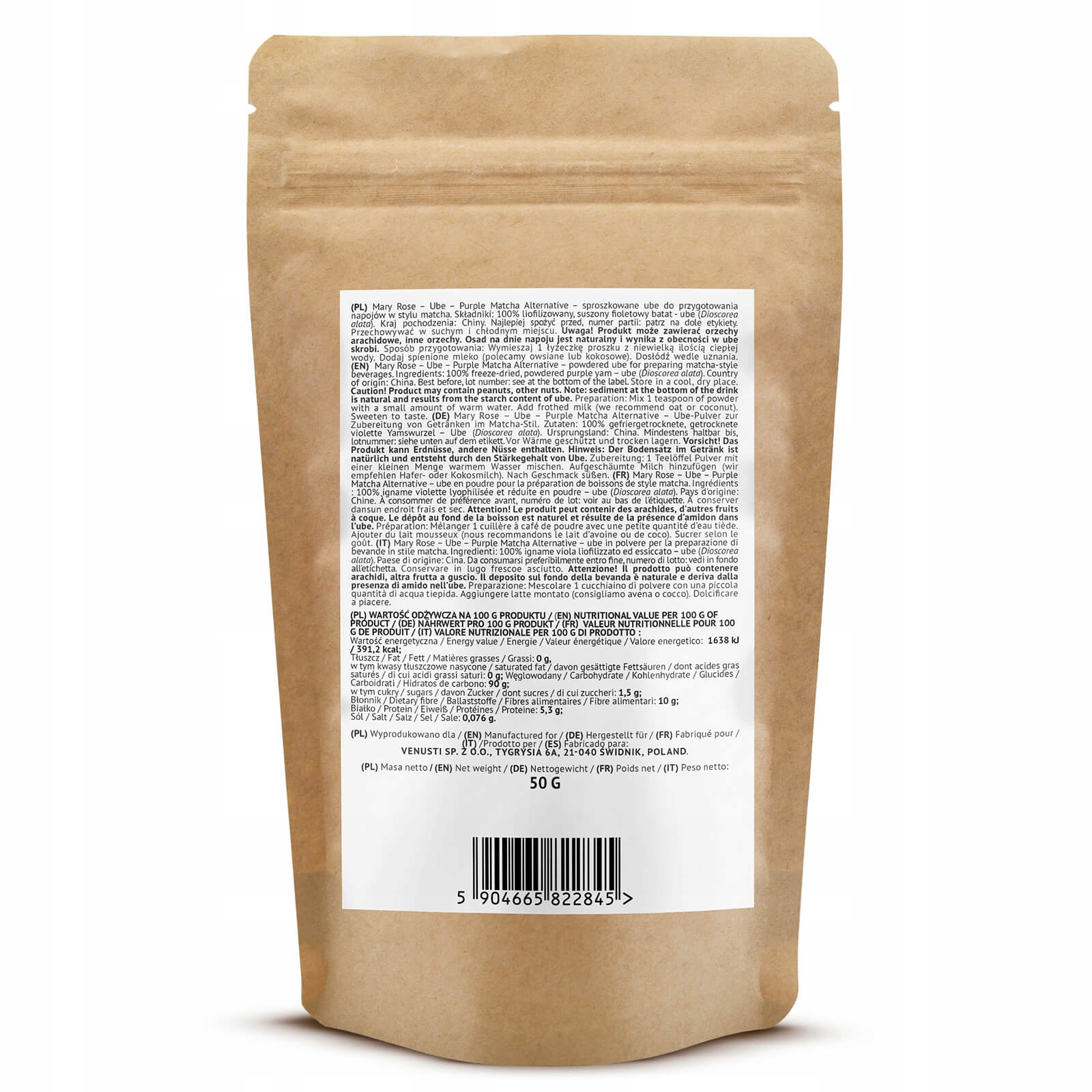 PURPLEMATCHAAlternativeMaryRoseUbewproszku50gSproszkowaneMarkaMaryRose belsilt Mary Rose violetinis matcha arbata milteliais 50 g internetu