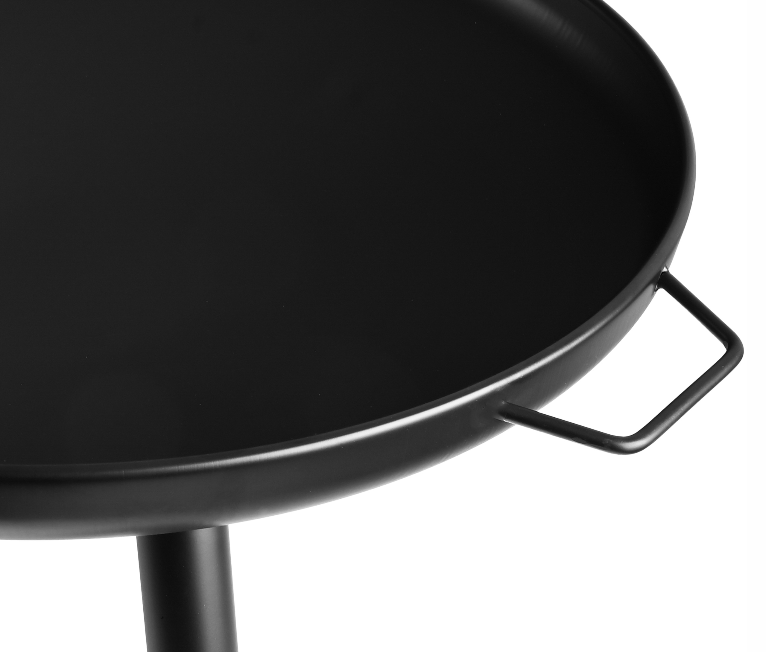 PaleniskoOgrodoweMisa59cmGrillStaloweSolidneDuzenaOgniskoCzarneWaga3kg belsilt Sodo laužavietė 59 cm plieninė