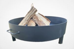 Sodo laužavietė 80 cm plieninė modelis 190 patogiam naudojimui