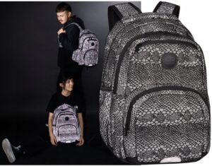 Mokyklinė kuprinė paaugliui CoolPack juoda 23 l A4 formatui