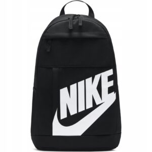 Sportinė mokyklinė kuprinė Nike juoda 2 skyriai A4 formatui