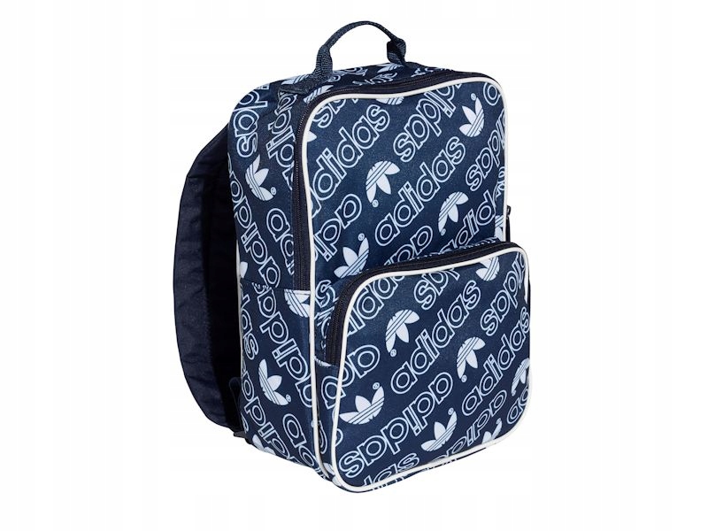 PlecakadidasOriginalsBPCLACGRNiebieskiNSKodproducentaDH3365 belsilt Sportinė mokyklinė kuprinė Adidas mėlyna ir balta