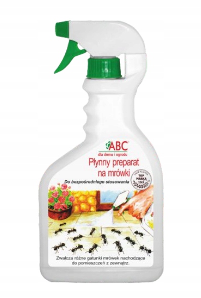 PlynprzeciwkomrowkomABC600ml belsilt ABC purškiamas skystis nuo ropojančių vabzdžių talpa 600 ml namams ir terasai